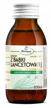 SYROP Z BABKI LANCETOWATEJ Z WITAMINĄ C HERBAPOL - HERBAPOL KRAKÓW