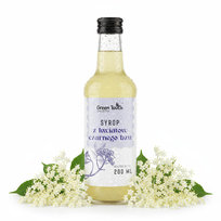 Syrop z kwiatów czarnego bzu 200 ml naturalny bez barwników i konserwantów Green Touch