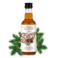 Syrop z pędów sosny 200 ml ekologiczny 100% naturalny na kaszel DO HERBATY