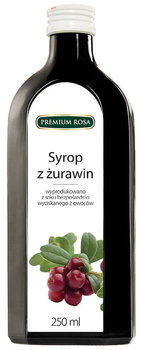 Syrop z Żurawiny 250ml - Premium Rosa - Premium Rosa