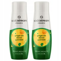 Syropy SodaStream do saturatora Koncentrat do Wody Imbir Ale 2 szt.