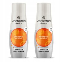 Syropy SodaStream Orange Zero Pomarańcza Bez Cukru Koncentrat do Saturatora