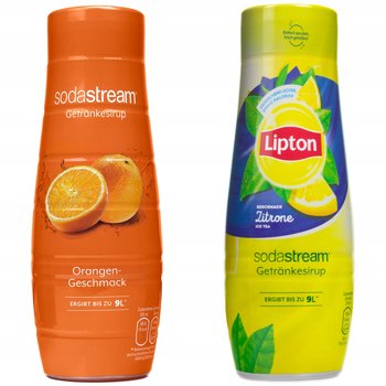 Syropy Sodastream Pomarańcza Lipton Cytryna 440 Ml - SodaStream