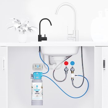 System Filtrujący Dafi FLOW COMFORT D1 Kran do Wody Filtrowanej ALTO czarny - Dafi