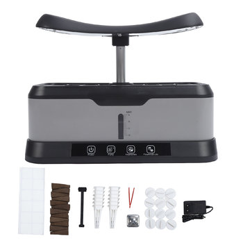 System hydroponiczny do uprawy w pomieszczeniach, 12 kapsułek, z oświetleniem LED i zestawem  do kiełkowania roślin - Other