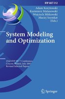 System Modeling and Optimization Opracowanie zbiorowe