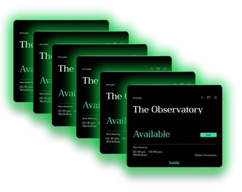 System rezerwacji sal Humly Room Display (6 szt) - Epson