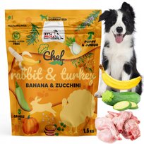 Syta Micha karma dla szczeniąt hipoalergiczna KRÓLIK INDYK bezzbożowa 1,5kg