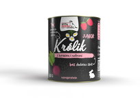SYTA MICHA Karma mokra dla szczeniąt Królik z Burakiem i Malinami 800g