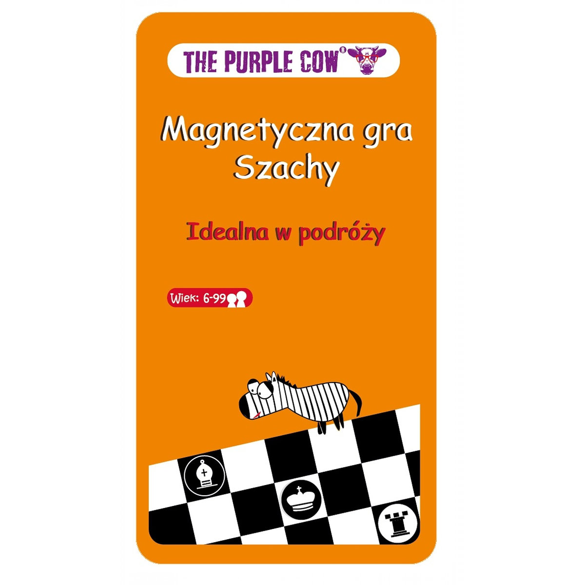Szachy, podróżna gra magnetyczna, The Purple Cow, gra planszowa