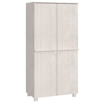 Szafa drewniana HAMAR, biała, 89x50x180 cm / AAALOE - Inny producent
