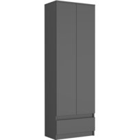 Szafa Mobene Modern 60 X 180 X 35 Cm Szuflada B-4