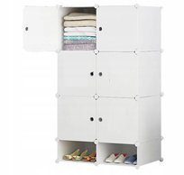 Szafa Modułowa Półka Regał 125x74x47