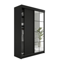 SZAFA PRZESUWNA FARO 167x205x59cm - Czarny