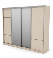 Szafa przesuwna LUSTRA PREMIUM 300 cm Garderoba