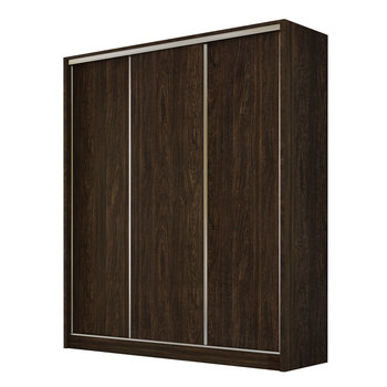 Szafa przesuwna MEBLO 180 WENGE - Meblify