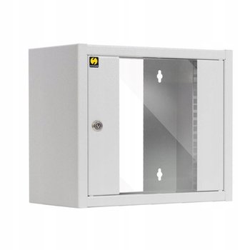 Szafa wisząca 10&#039;&#039; Netrack, 6U/300 mm - szary, drzwi - Inny producent