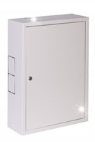 Szafa wisząca SIMPLE 19 3Ux555x400 mm IP20 RAL 7035 19-8004SZWS-19-3U-40-DP Inna marka
