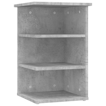 Szafka boczna 3-półkowa, szarość betonu, 35x35x55  / AAALOE - Inny producent