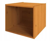 Szafka drewniana z tyłem kolor olcha