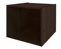 Szafka drewniana z tyłem kolor wenge