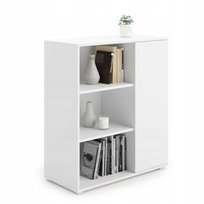 Szafka FONDI Komoda Regał styl nowoczesny biały