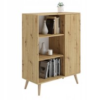 Szafka FONDI Komoda Regał styl skandynawski dąb artisan