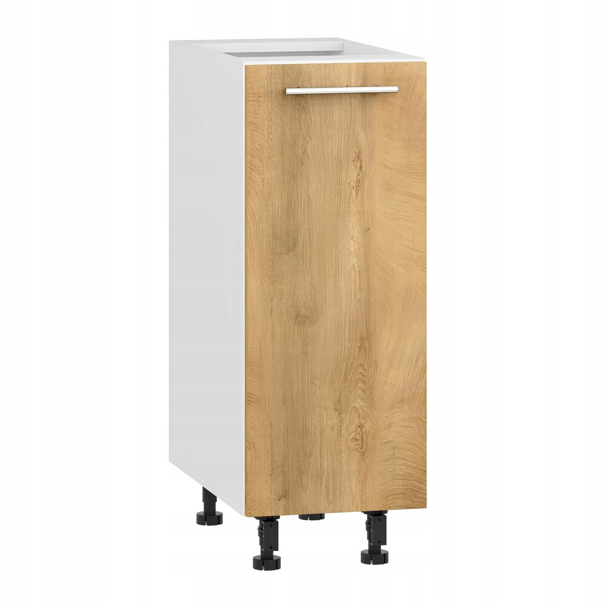 Szafka kuchenna dolna VENTO D-30/82 30x82x52 cm biały front dąb miodowy