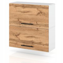 SZAFKA KUCHENNA GÓRNA WISZĄCA KLAPOWA DĄB WOTAN 60CM MEBLE KUCHENNE KUCHNIA