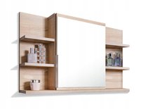 Szafka Łazienkowa Dąb Sonoma 80X50 Cm, 6 Pó