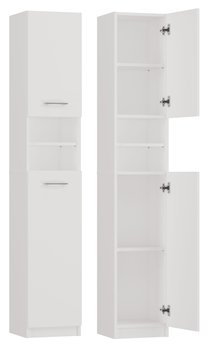 Szafka Łazienkowa MARBELA 32Cm Regał Słupek Biały Topeshop - Topeshop