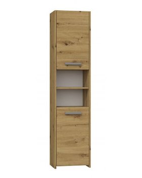 Szafka Łazienkowa S40 Regał Słupek 40 Cm Z Drzwiami Dąb Artisan Topeshop - Topeshop
