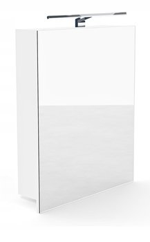 Szafka łazienkowa z lustrem Better Home, 50 x 60 x 14 cm, Oświetlenie LED, Biała, 1 szt. - BETTER HOME