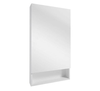 Szafka łazienkowa z lustrem wisząca biała 50x90 cm Lupo - DEFTRANS