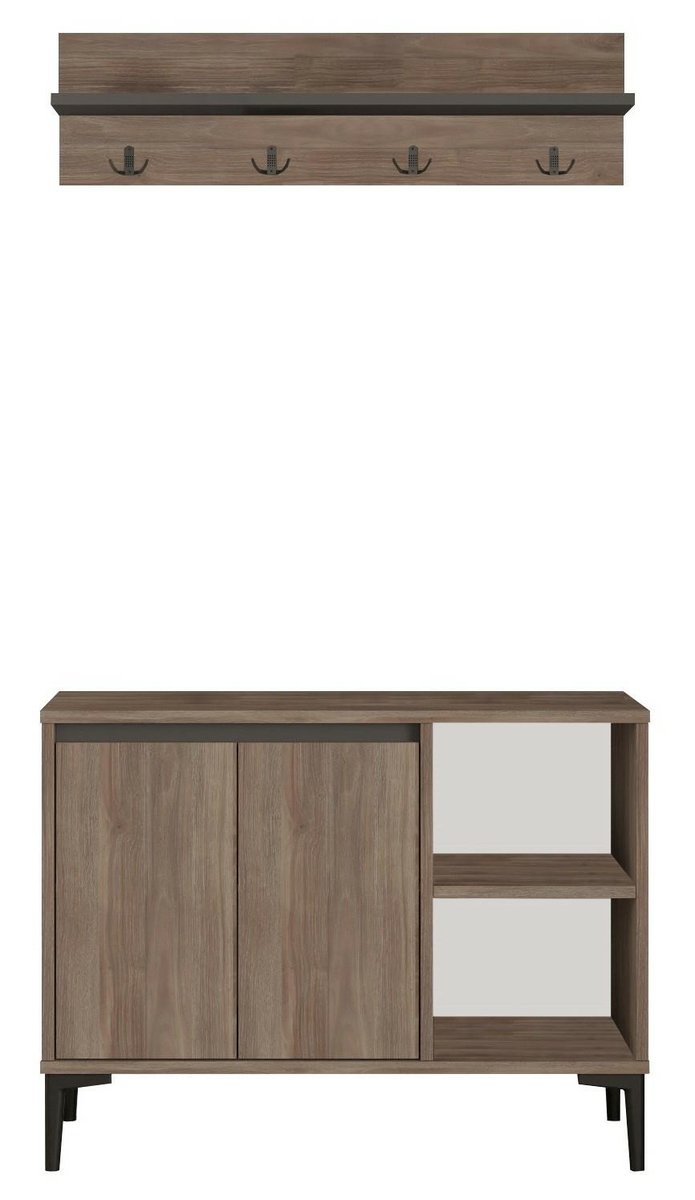 Szafka na Buty ARISTO Industrialny Loft z Wieszakem