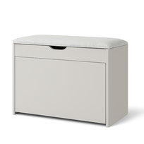 Szafka na buty z siedziskiem i wysuwanymi półkami VAULT, 57 x 30 x 53 cm