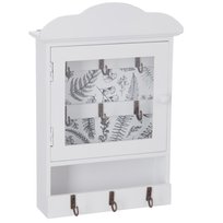 Szafka na klucze ATMOSPHERA, biała, 20x7,5x28,5 cm Atmosphera