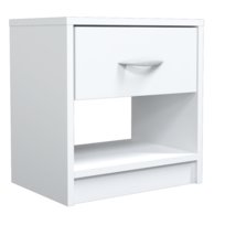 Szafka Nocna Stolik Komoda Naka - Biały Mat Topeshop