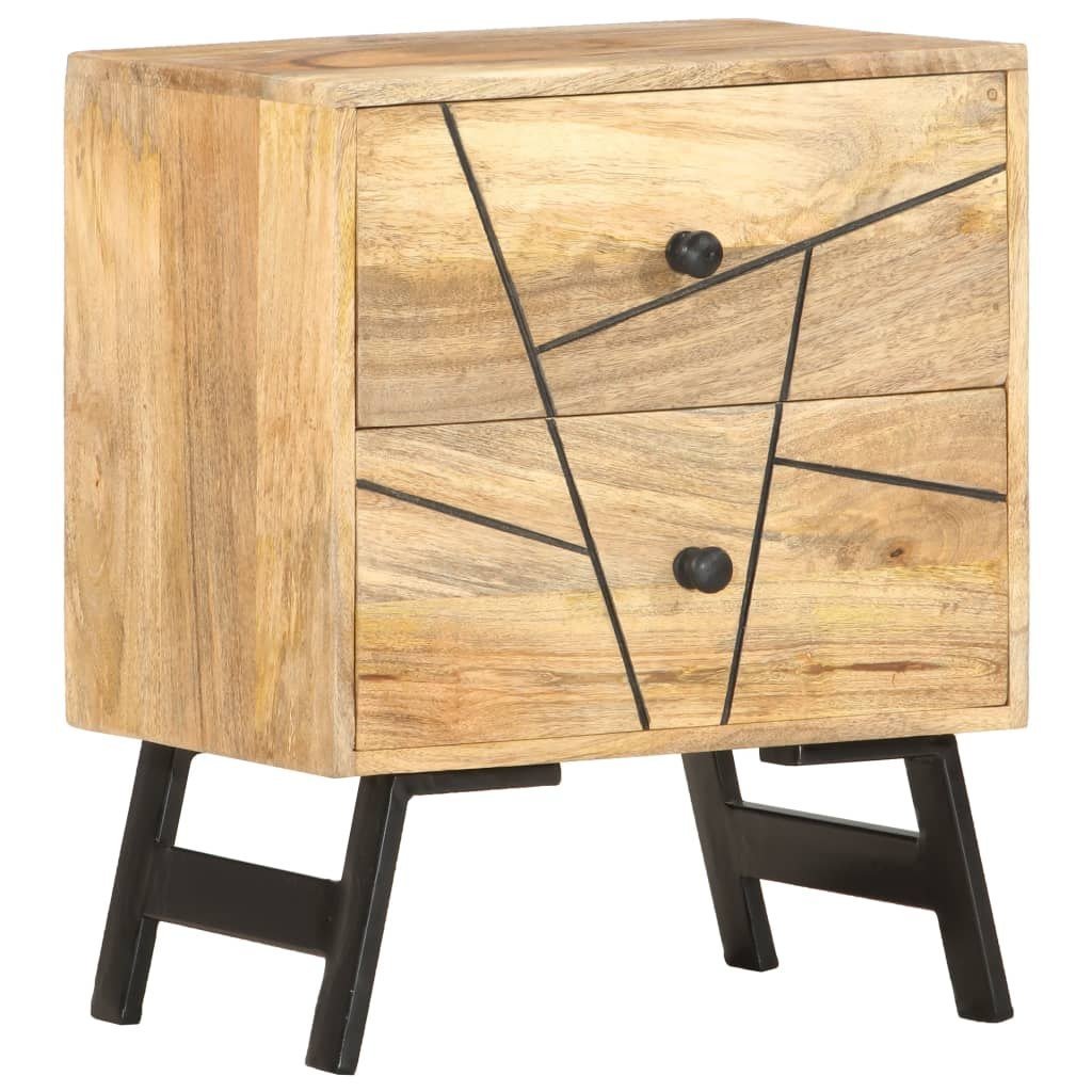Szafka nocna VidaXL, lite drewno mango, 40x30x50 cm