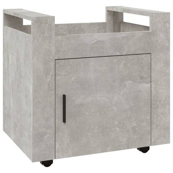 Szafka pod biurko 60x45x60 cm, szarość betonu - Zakito