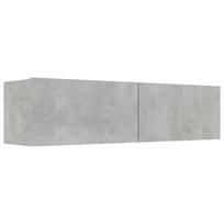 Szafka pod TV beton 120x30x30 cm, 2 przegrody, sza