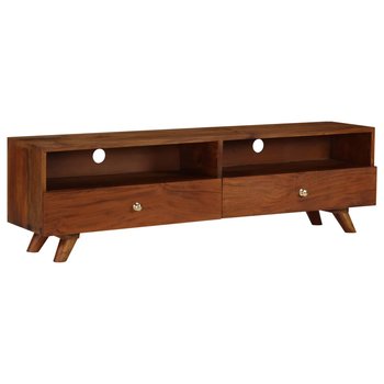 Szafka pod TV Retro 140x30x40 brązowa - Zakito Europe