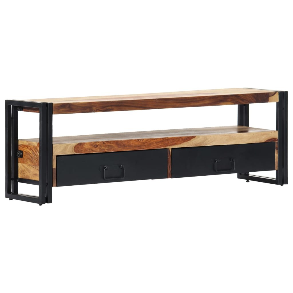 Szafka pod TV vidaXL, 120 x 30 x 40 cm, lite drewno sheesham