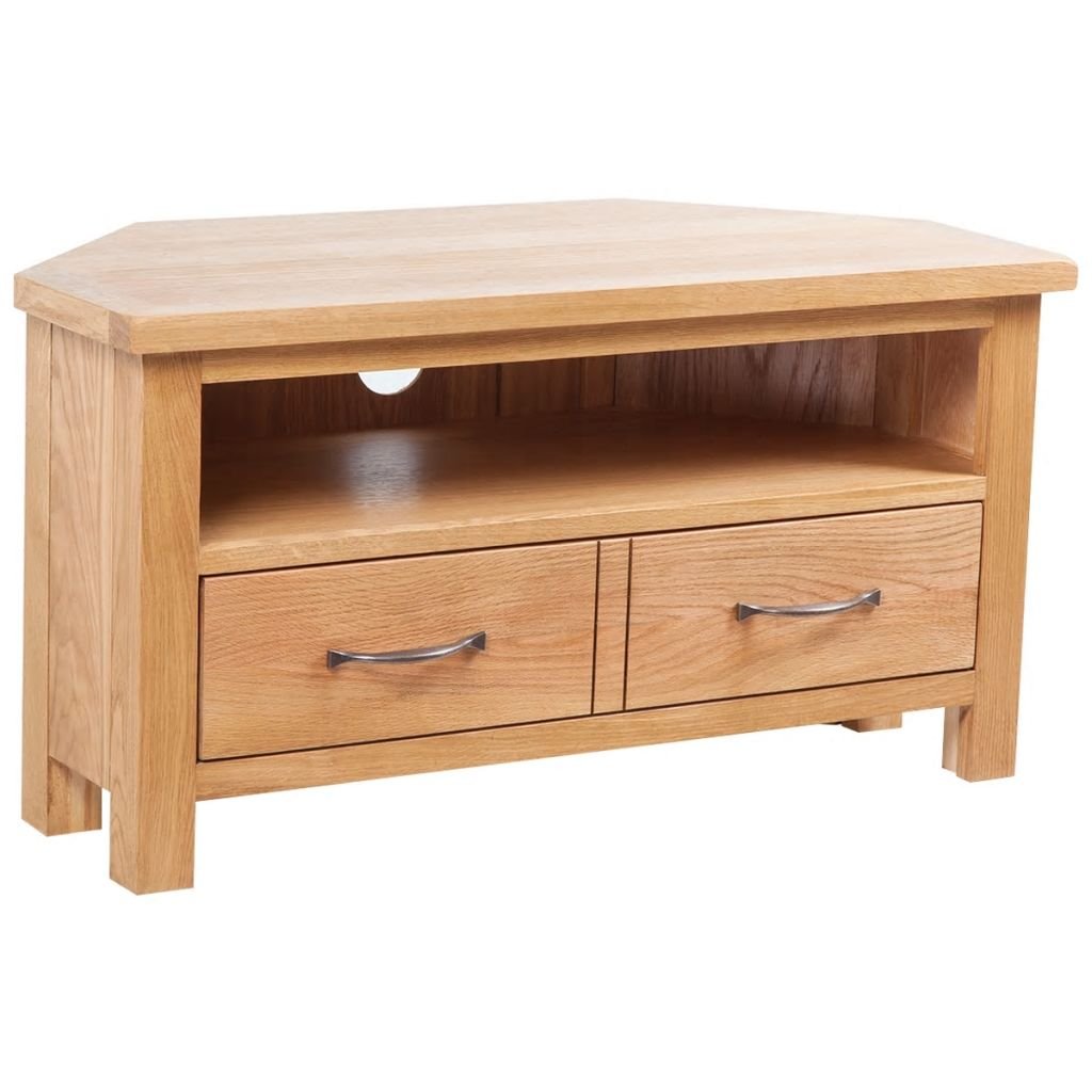 Szafka pod TV z szufladą, brązowa, 88x42x46 cm
