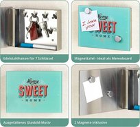 Szafka półka wieszak organizer na klucze magnetyczna Wenko