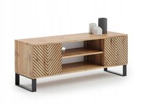 Szafka Rtv Focus Komoda 155Cm Dąb Craft Złoty