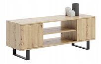 Szafka RTV FOCUS Stolik TV Komoda Loft 135cm dąb artisan