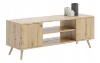 Szafka RTV FOCUS Stolik TV Komoda skandynawska 155cm dąb artisan