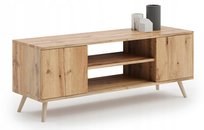 Szafka rtv focuskobi skandynawska komoda stolik tv 135cm dąb craft