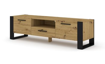 Szafka RTV komoda NUKA 160 cm dąb artisan stojąca - BIM Furniture